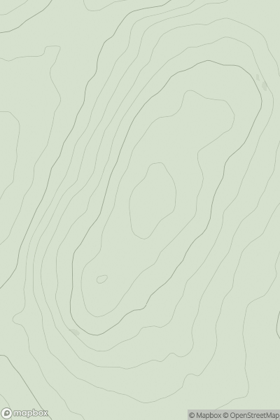 Thumbnail image for The Mount [Isle of Man] showing contour plot for surrounding peak